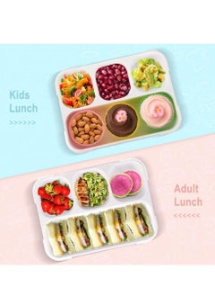 Bento Lunch Box for Kids, 4 Compartment Kids Lunch Box Leak Proof, Cute Bento Snack Box for Adults and Kids With Utensils, Lunch Containers BPA-Free, Microwave Bento Box (Green) - pzsku/ZAC1D5AC121DFD7820BB1Z/45/_/1734061576/4d5604e5-9da2-41f1-a3b7-532fb8f2683d