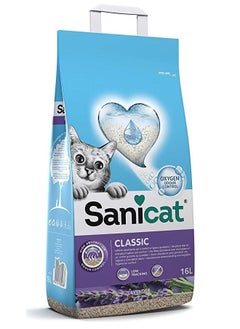 Sanicat Classic Lavender Cat Litter - 16L  - Image 1