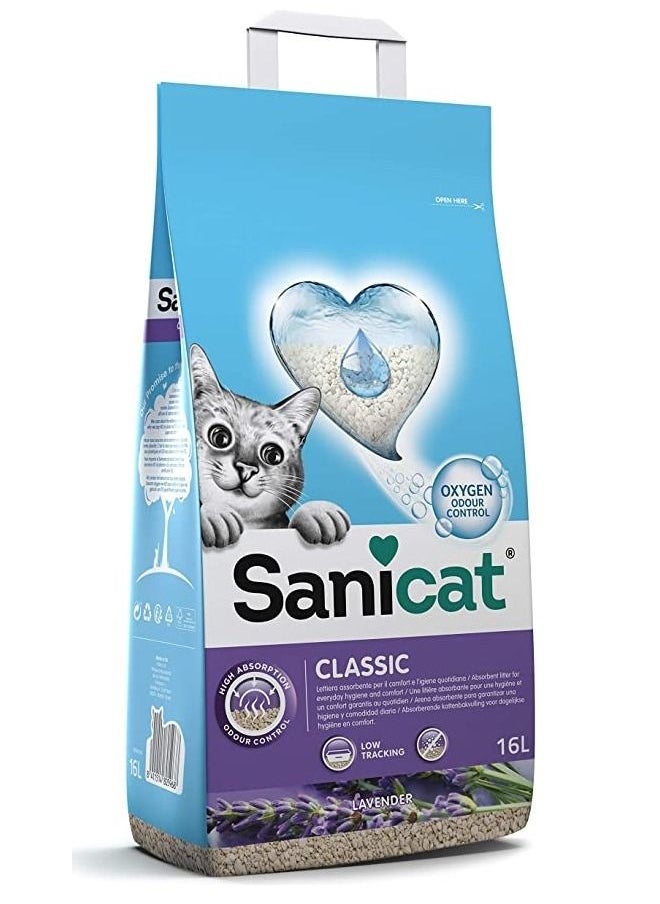Sanicat - Classic Lavender Cat Litter - 16L - Image 1