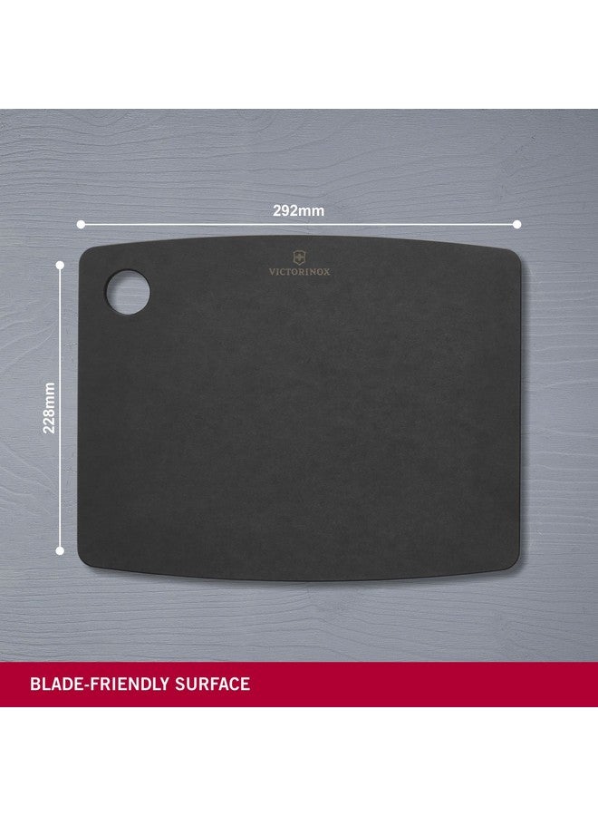 Victorinox Victorinox Kitchen Series Chopping/Cutting Board - Perfect for Cutting Vegetables, Fruits & Meat, Black, Medium (7.4121.3)  - Image 3