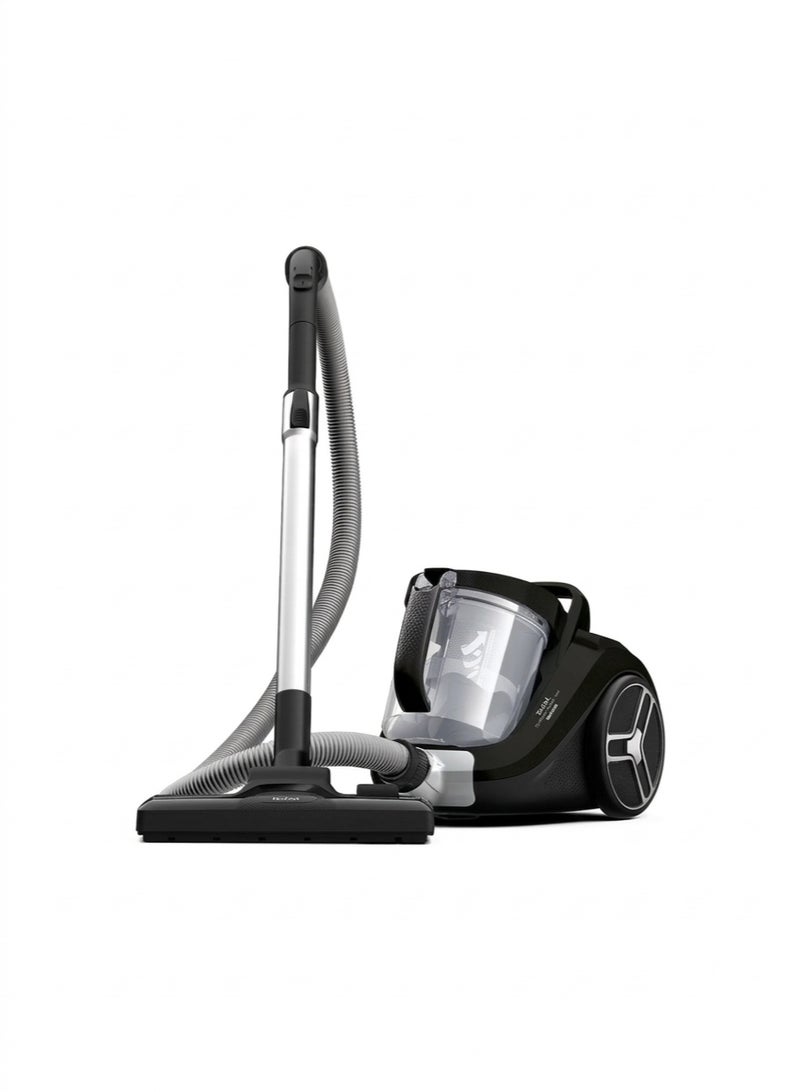 Tefal Extent Power Bagless Vacuum Cleaner, 2.5L Capacity, 2100W, Model TW4835EG - Black - Image 1
