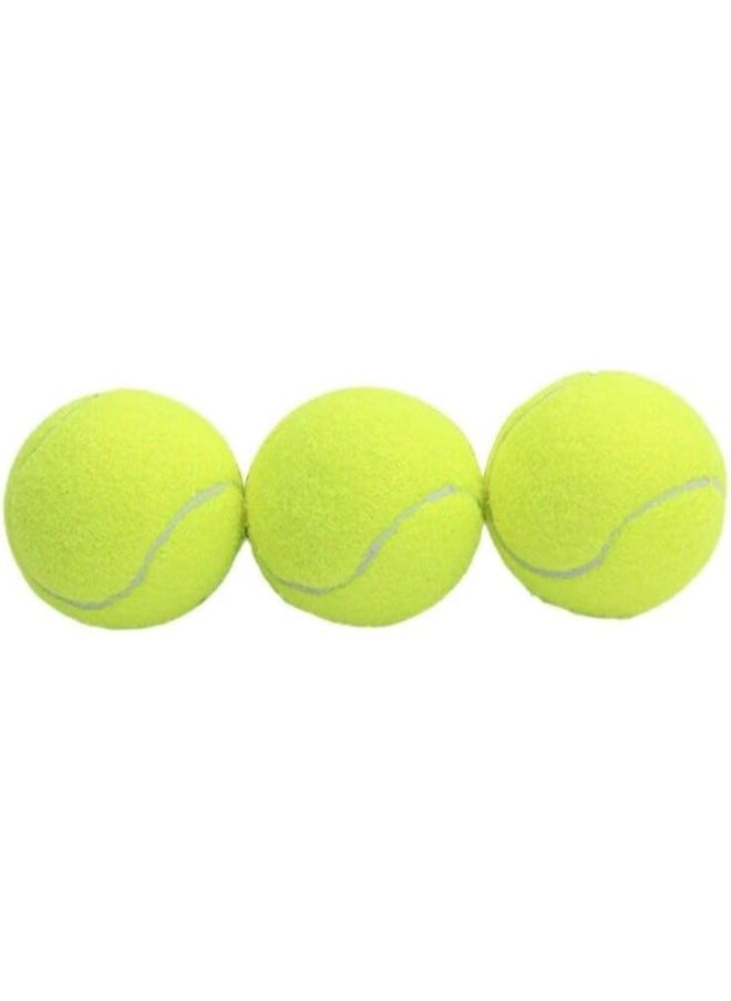 Generic Tennis Balls - 3 Pack Advanced Training Tennis Balls, Durable and Reusable Squeeze-Free Tennis Balls, Perfect for Training, Coaching, Teaching and All Types of Courts  - Image 1