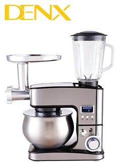 Denx 3-in-1 Electric Stand Mixer, Food Processor, And Meat Grinder With 5-Liter Capacity, 1300 Watts From Denx DX2047  - Image 3