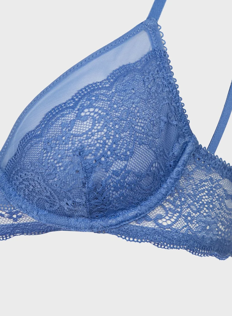 Cotton On Body Ultimate Comfort Lace Underwire Bra