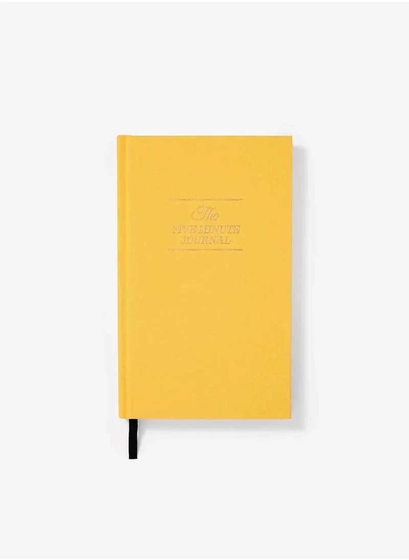 أنتلجينت_تشينج Intelligent Change Five Minute Journal - Yellow