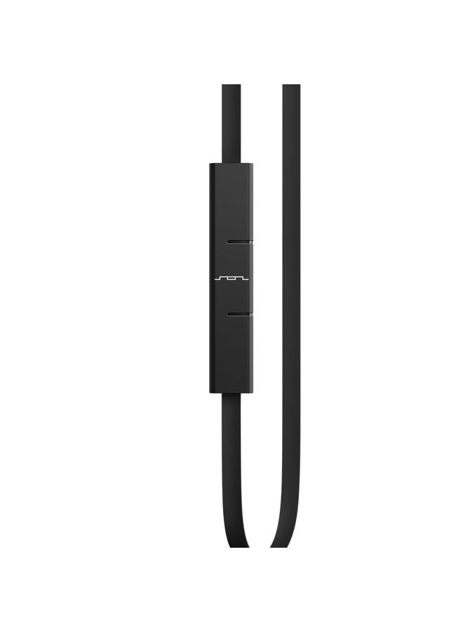 SOL REPUBLIC Jax Wired 1-Button In-Ear Headphones, Android Compatible, Tangle Free Cable, Noise Isolation, 4 Ear Tip Sizes, Great for Calls, Black - Image 4