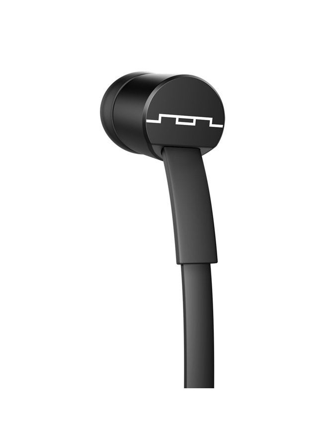 SOL REPUBLIC Jax Wired 1-Button In-Ear Headphones, Android Compatible, Tangle Free Cable, Noise Isolation, 4 Ear Tip Sizes, Great for Calls, Black - Image 2