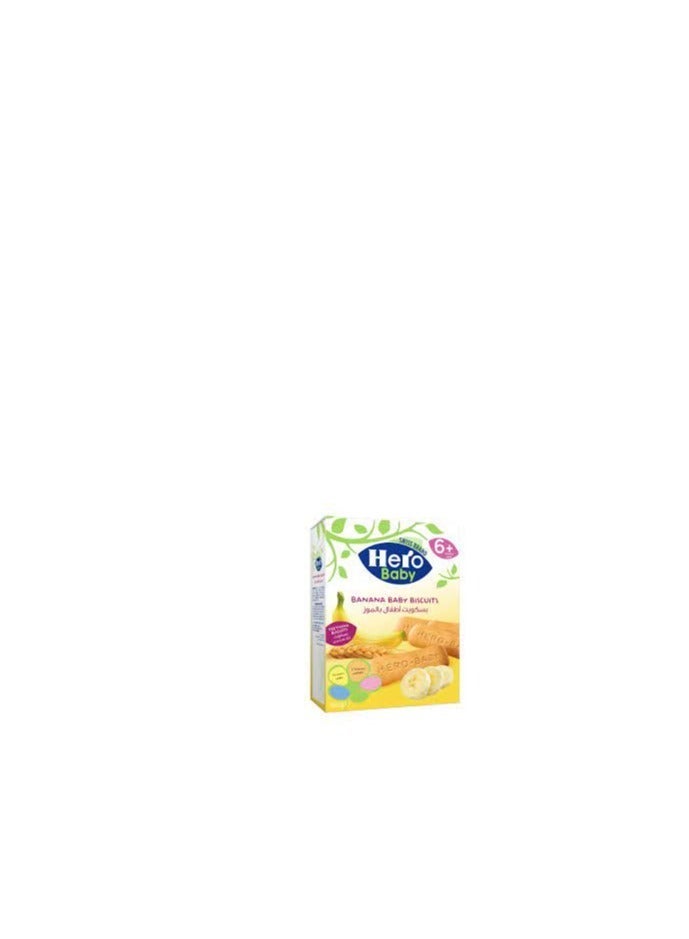 Hero Baby Banana Biscuits For Baby 180g - Image 1