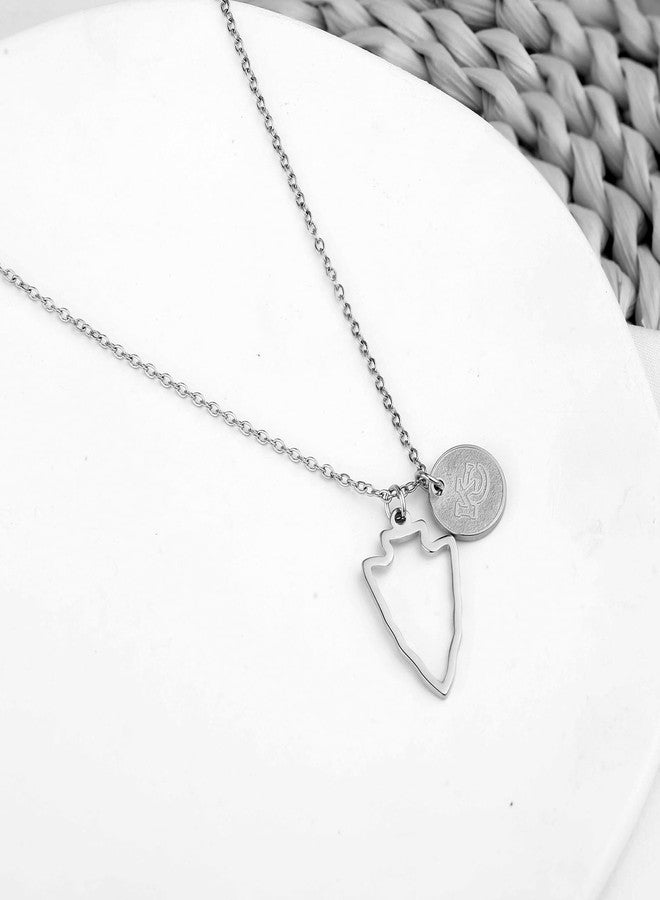 imani Gift for Football Fans K&C Necklace Bracelet Kansas City Inspired jewelry necklace Bracelet (White KC Necklace) - Image 2