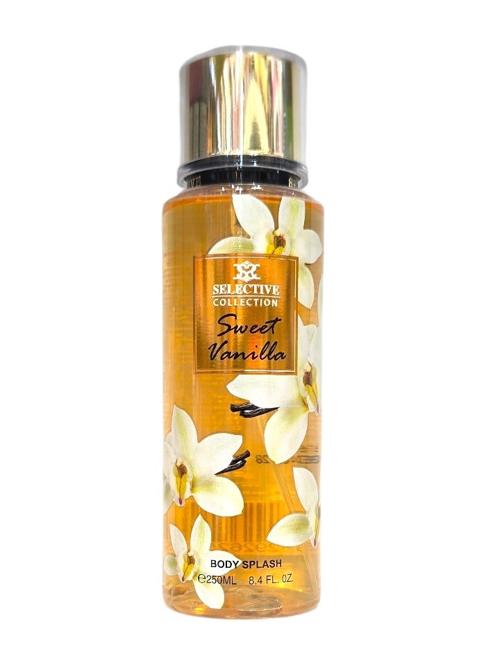 Selective Collection Body Splash Sweet Vanilla 250Ml