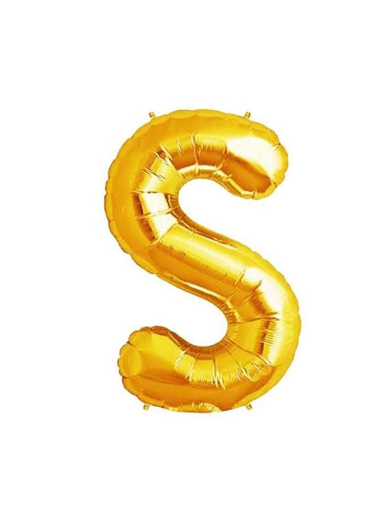 بارتي فن بالون الحروف احباط 40 بوصة (S) اللون الذهبي - Image 1