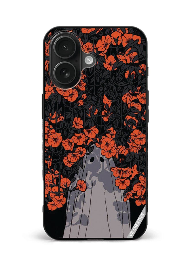 VR CREATIVE Protective Case Cover For Apple iPhone 16 Ghost Design Multicolour