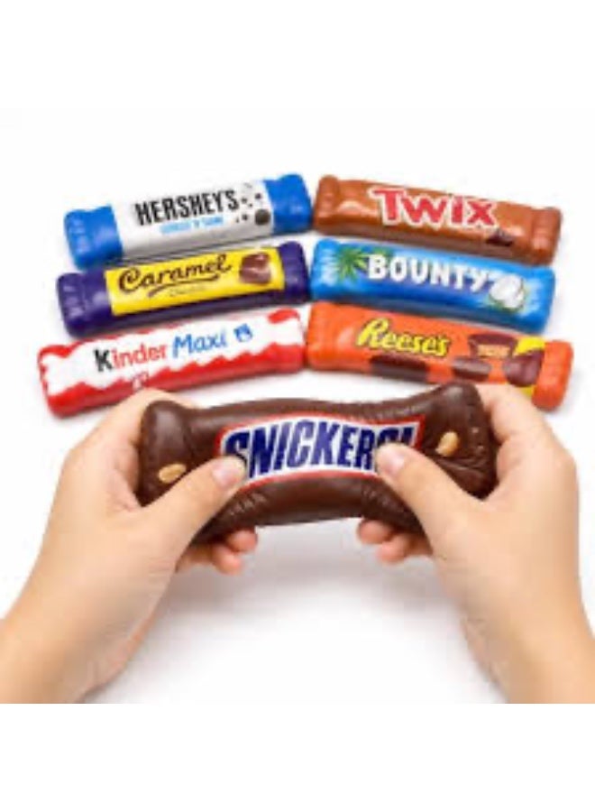 CME Slow-Rising Chocolate Bar Squishy Stress Relief Toy – Sensory Fidget Toy - Image 4