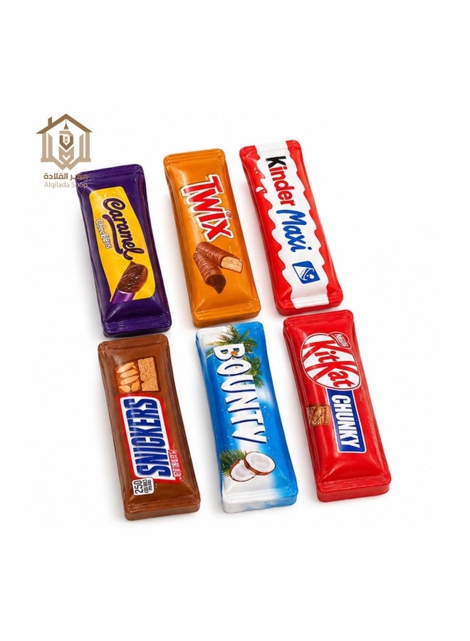 CME Slow-Rising Chocolate Bar Squishy Stress Relief Toy – Sensory Fidget Toy - Image 1