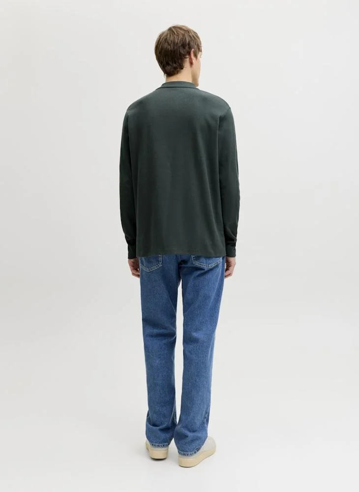 JJ Rebel Long sleeve polo shirt