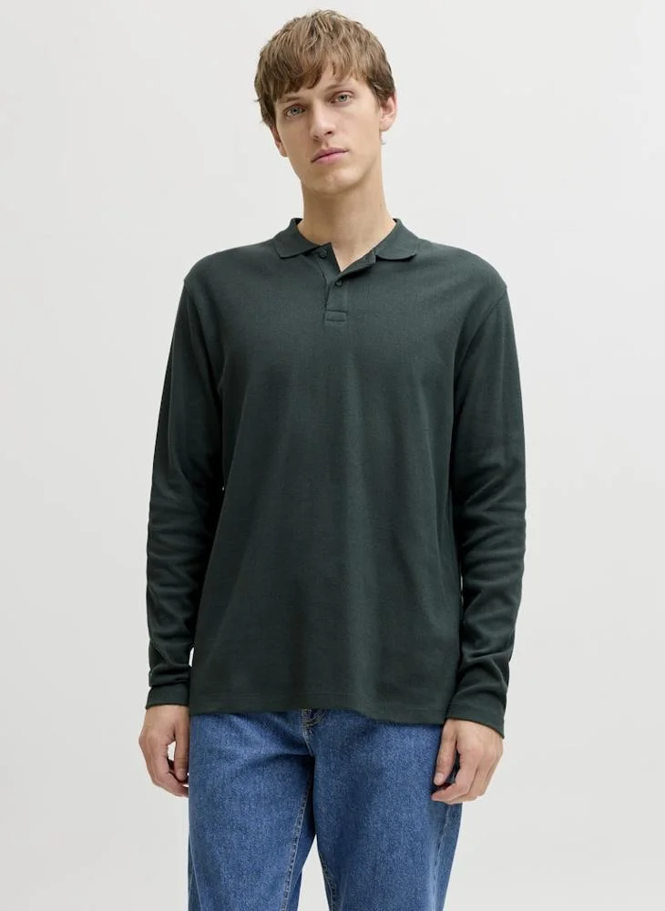JJ Rebel Long sleeve polo shirt