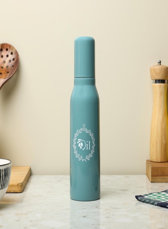 dudki Stainless Steel Oil Dispenser 750 ML Bottle Leakproof | Oil Nozzle Dropper | Cooking Oil Bottle For Home, Kitchen, Cooking, Café, Restaurant (Moss Green) - Image 3
