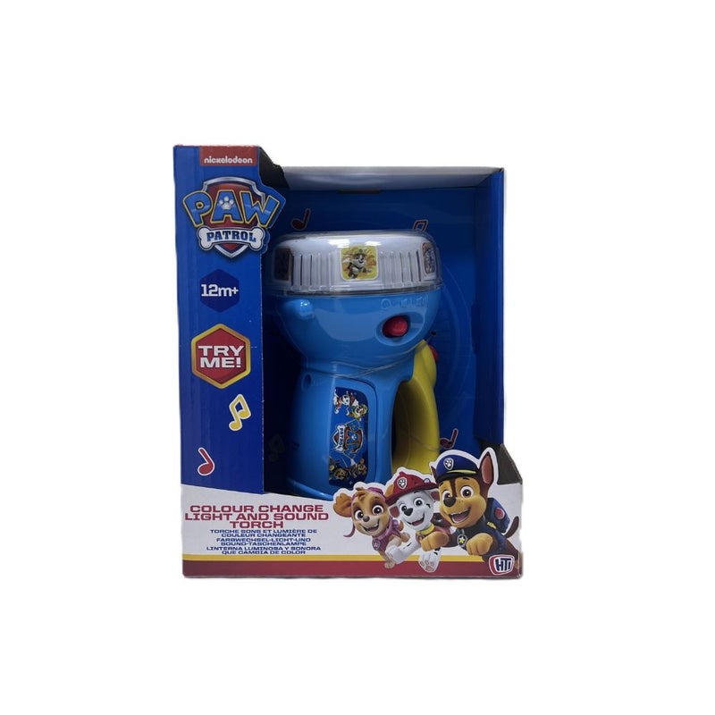 Nickelodeon - PAW Patrol Colour Change Light and Sound Torch | fun and interactive toy designed for young PAW Patrol | light to change colors | suitable ages 12 months + - Image 3