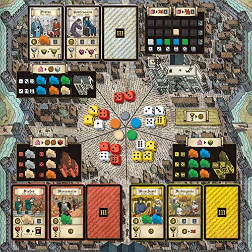 Asmodee Pearl Games Troyes Board Game - Experience The Richness of Medieval France in This Acclaimed Strategy Game! Family Game for Kids and Adults, Ages 14+, 2-4 Players, 90 Minute Playtime, Made - Image 5