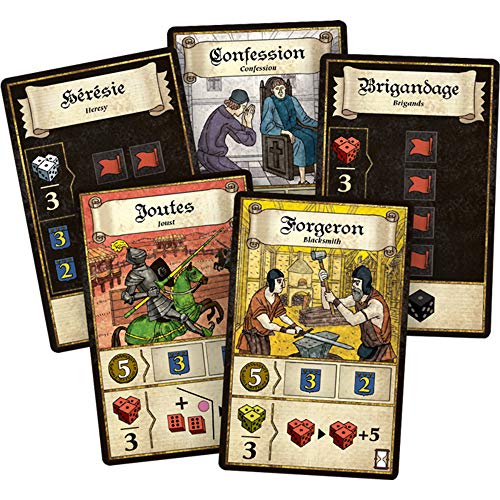 Asmodee Pearl Games Troyes Board Game - Experience The Richness of Medieval France in This Acclaimed Strategy Game! Family Game for Kids and Adults, Ages 14+, 2-4 Players, 90 Minute Playtime, Made - Image 4