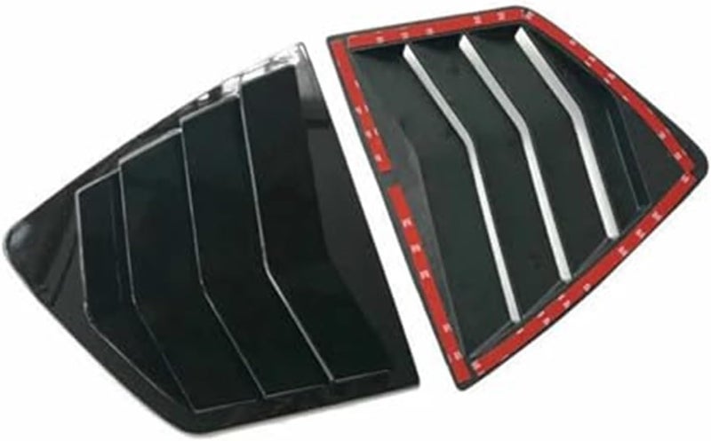 QASULER Car Rear Louver Window Cover for Accord 2014-2017 - Image 5
