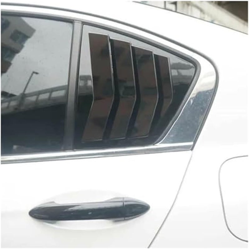 QASULER Car Rear Louver Window Cover for Accord 2014-2017 - Image 4