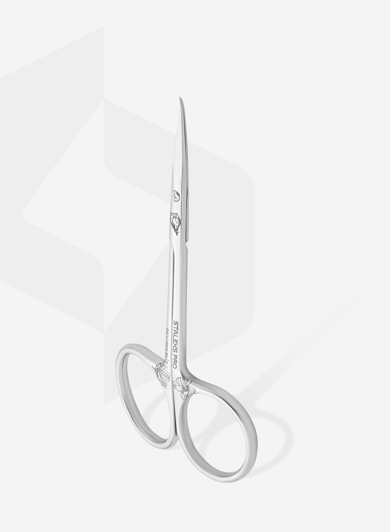 STALEKS PRO مقصات الجلد المحترفة مع خطاف - حصرية 21 | النوع 1 (ماغنوليا) - Image 2