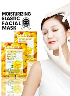 Facial Mask Mango Mask Skin Care Deep Hydrating Clarifying Nourishing Firming Mask Beauty Facial Sheet Mask