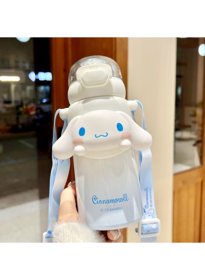 Sanrio Coolomi Children's Thermos Cup Primary School Student Water Cup School Special Girl Straw Kettle New 