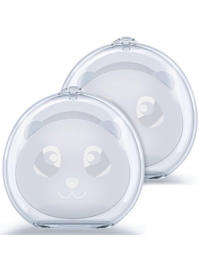 FCF Wearable Milk Collector | Silicone Milk Collectors for Breastfeeding,Hands-Free,Discreet,Leak-Proof Collection Cups for Nursing Moms,Reusable Silicone Design,Comfortable & BPA-Free,2.8oz/80ml,2 Pack - Image 1