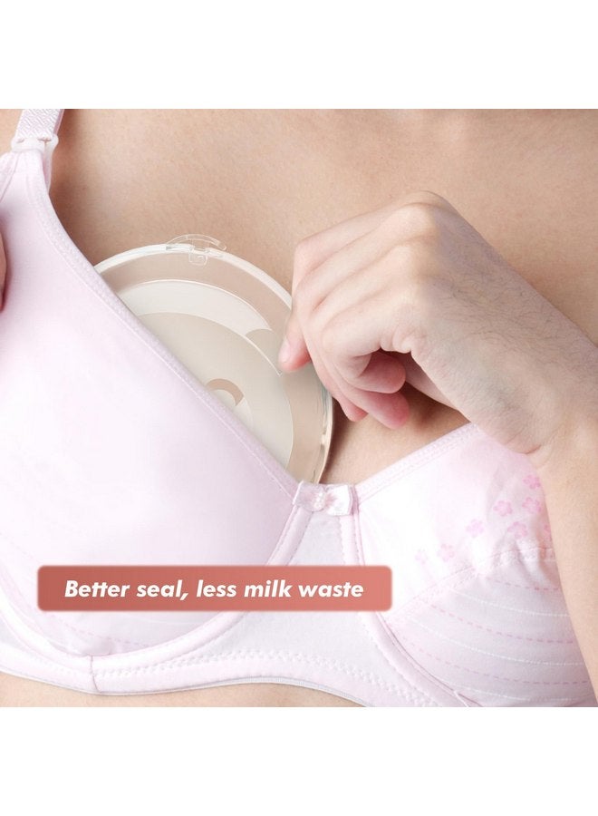 FCF Wearable Milk Collector | Silicone Milk Collectors for Breastfeeding,Hands-Free,Discreet,Leak-Proof Collection Cups for Nursing Moms,Reusable Silicone Design,Comfortable & BPA-Free,2.8oz/80ml,2 Pack - Image 4