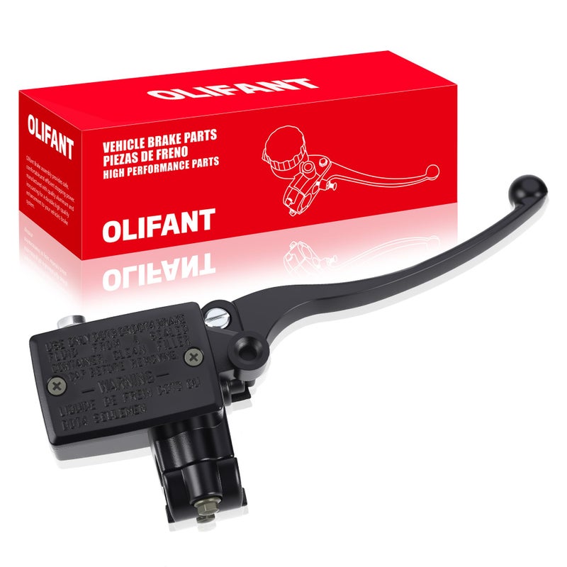 OLIFANT Brake Master Cylinder Handle for Honda TRX 250 300 350 400 450 Foreman 500 Rubicon FourTrax 300 Rancher 350 420 Recon 250 Rincon Sportrax 7/8 ATV Hydraulic Brake Lever - Image 1