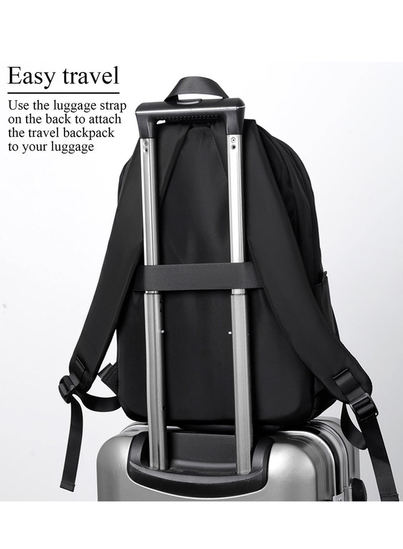 Laptop Backpack Travel Backpacks for Men Women Work Backpack College School Backpacks Fits 15.6 Inch Laptop Computer Backpack Bookbag Gift(Blue) - Image 5