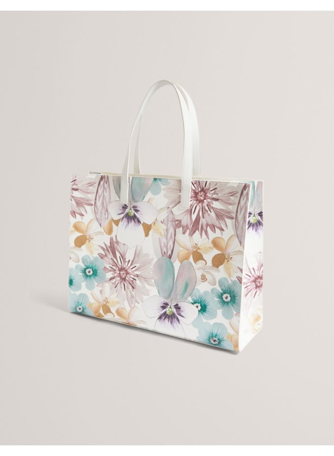 Ted Baker Petal Print Extra Large Icon Bag - Image 5