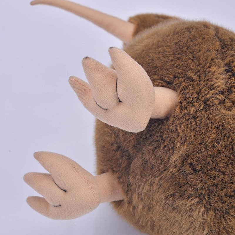klarako Children Kids Baby Plush Toy Bird Kiwi Lifelike Animal Pet Stuffed Toy, for House Decoration Nursery Imagitive Play - Brown, 28cm - Image 2