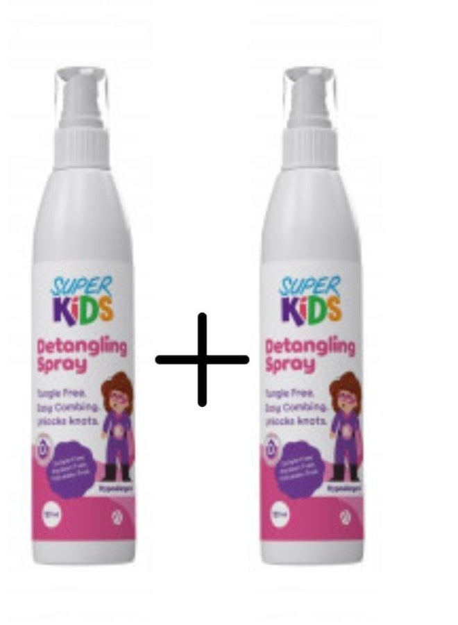 Superkids Detangling Spray for kids 120 Ml 1+1