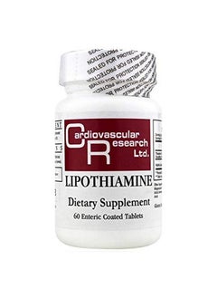 Ecological Formulas Cardiovascular Research Lipothiamine, White, 60 Count (THIAM2) 