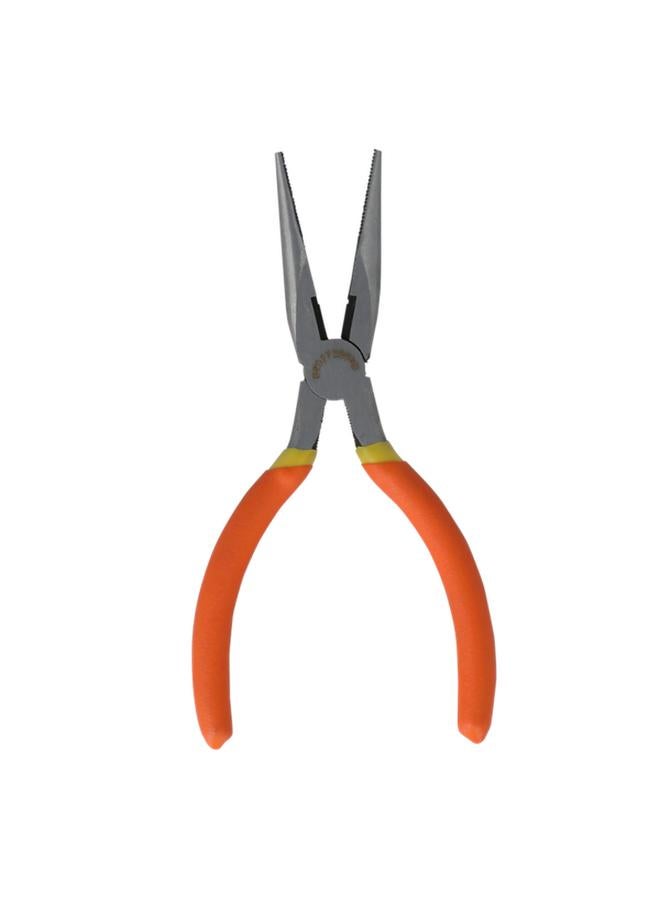 Regal Tools Slim Head Design Drop Forged Steel Long Nose Plier Orange and Silver 6inch 39910  - Image 2