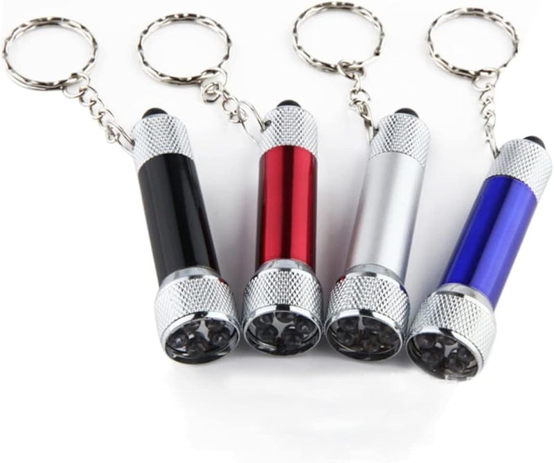 Artibetter Mini Keychain Flashlight Portable Aluminum Torch Compact Emergency Lamp For Outdoor Hiking Climbing - Image 5