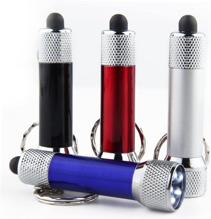 Artibetter Mini Keychain Flashlight Portable Aluminum Torch Compact Emergency Lamp For Outdoor Hiking Climbing - Image 1
