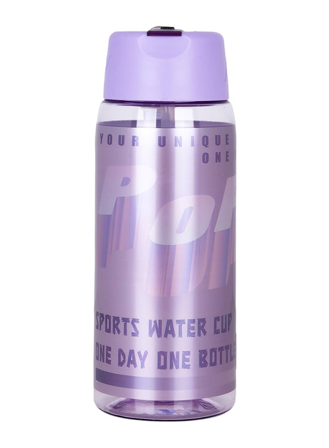Nova kids Water Bottle With Grab String  750 ML - Purple - Image 1