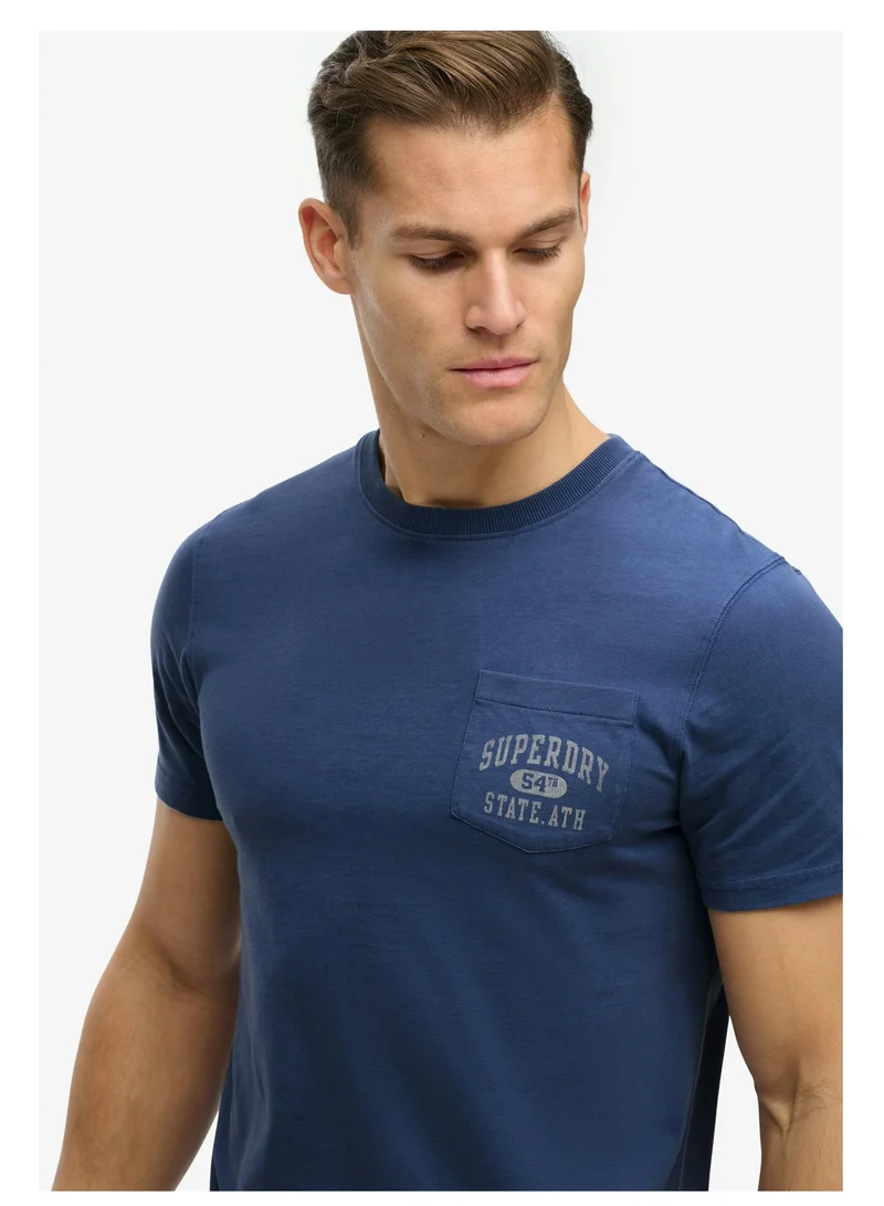 سوبر دراي Vintage Prep Relaxed Pocket T-Shirt