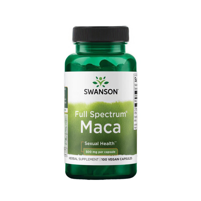 Swanson Full Spectrum MACA 500mg 100 Capsules
