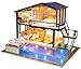 Flever Dollhouse Miniature DIY House Kit Manual Creative with Furniture for Romantic Artwork Gift Perfect Time Apartment - Image 4