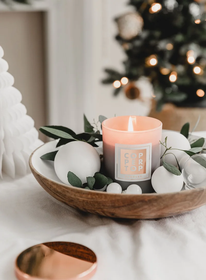 Coppertop Candles CHRISTMAS- Winter Spice Aromatherapy Soy Wax Candle