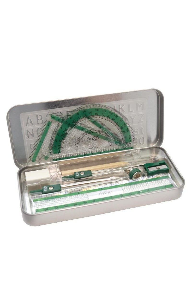 روكو مجموعة هندسية علبة أكريليك/قصدير، ١٠ قطع - Image 2