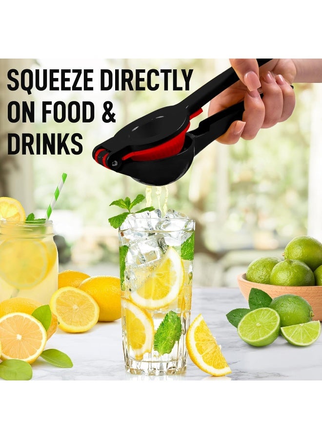 Zulay Kitchen Zulay Premium Metal Lemon Lime Squeezer - Manual Citrus Press Juicer - Image 2