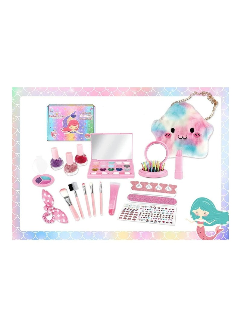 zyra toys Cosmetic Beauty Set Girl Makeup Toy (Packaging May Vary) - Image 5