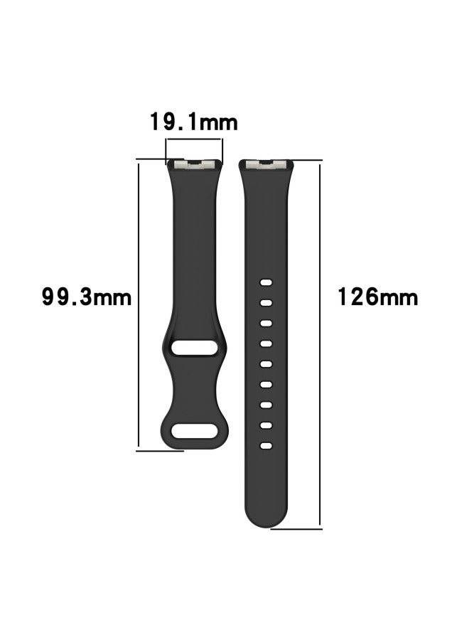 For huawei Bracelet 8/9 Official Silicone Strap For huawei Band9/8 Smart Bracelet Sports Strap-Color:Yellow  - Image 4