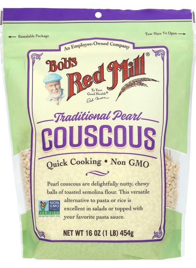 Bob's Red Mill Traditional Pearl Couscous 16 oz (454 g) 